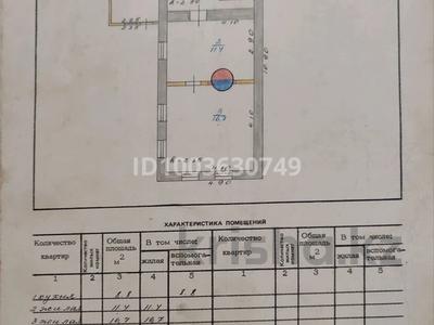 Отдельный дом · 3 комнаты · 40 м² · 4.3 сот., Летунова 13 — Дощанова, журавлевой за 25 млн 〒 в Костанае