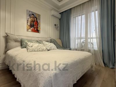 3-комнатная квартира · 100 м² · 10/12 этаж, мкр Алмагуль, Розыбакиева 181А — Байкадамова за 109 млн 〒 в Алматы, Бостандыкский р-н