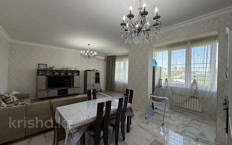 3-комнатная квартира · 120 м² · 5/13 этаж, Иляева — ЖК Яссауи за 75 млн ₸ в Шымкенте, Аль-Фарабийский р-н — фото 2
