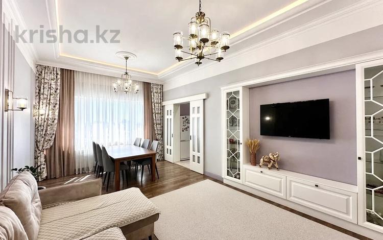 3-бөлмелі пәтер · 90.5 м² · 22/24 қабат, Кабанбай батыр 48/5, бағасы: 78 млн ₸ в Астане, Есильский р-н — фото 2