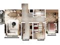 1-комнатная квартира · 60 м² · 3/6 этаж, Кепез за 66 млн 〒 в Анталье — фото 3
