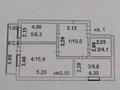 2-бөлмелі пәтер · 49.5 м² · 1 қабат, К.Амировой 30, бағасы: 11 млн ₸ в 