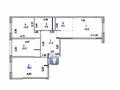 4-комнатная квартира · 90.3 м² · 17/17 этаж, Туран 50/3, 50/4, 50/5 за 66.5 млн ₸ в Астане, Есильский р-н — фото 12