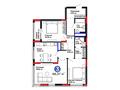 3-бөлмелі пәтер · 88.37 м², Е-15 5, бағасы: ~ 50.2 млн ₸ в Астане, Нура р-н — фото 3