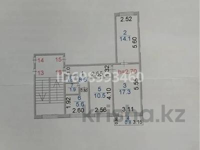 3-комнатная квартира · 65 м² · 5/5 этаж, Абая 68 за 16 млн 〒 в Сатпаев