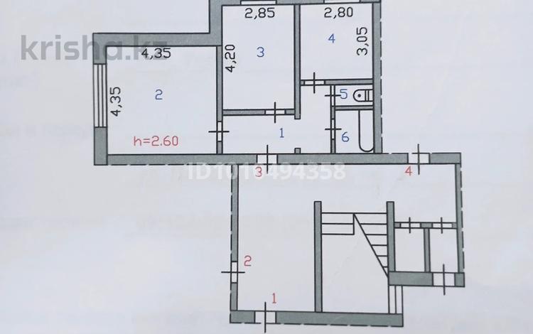 2-бөлмелі пәтер · 50.5 м² · 1/5 қабат, Пономарева 15, бағасы: 11 млн ₸ в Топаре — фото 2