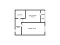 1-комнатная квартира · 49.3 м² · 10/16 этаж, К. Толеметова 64 за 30 млн ₸ в Шымкенте, Абайский р-н — фото 4