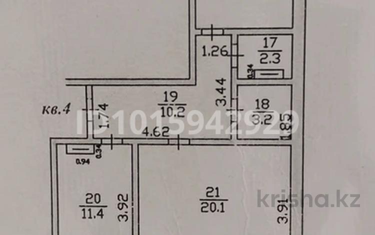 2-комнатная квартира · 62 м² · 1/6 этаж, мкр Жулдыз-2 — Дүкен Наурыз, монша Алдияр за 31 млн ₸ в Алматы, Турксибский р-н — фото 7