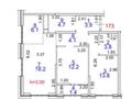 3-комнатная квартира · 68 м² · 9/9 этаж, Толе Би 274 — Төле би-Тілендиева за 56 млн ₸ в Алматы, Алмалинский р-н — фото 12