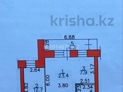 2-бөлмелі пәтер · 53.5 м² · 7/9 қабат, Красина 8/1, бағасы: 20 млн ₸ в Усть-Каменогорске, Ульбинский