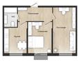 2-комнатная квартира · 55.3 м², Кызылсай 4 за ~ 24.9 млн ₸ в Каскелене — фото 3