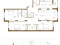 4-бөлмелі пәтер · 125.63 м² · 17/21 қабат, Достык 8/2 — БЕЗ КОМИССИИ, бағасы: ~ 93.6 млн ₸ в Астане, Есильский р-н