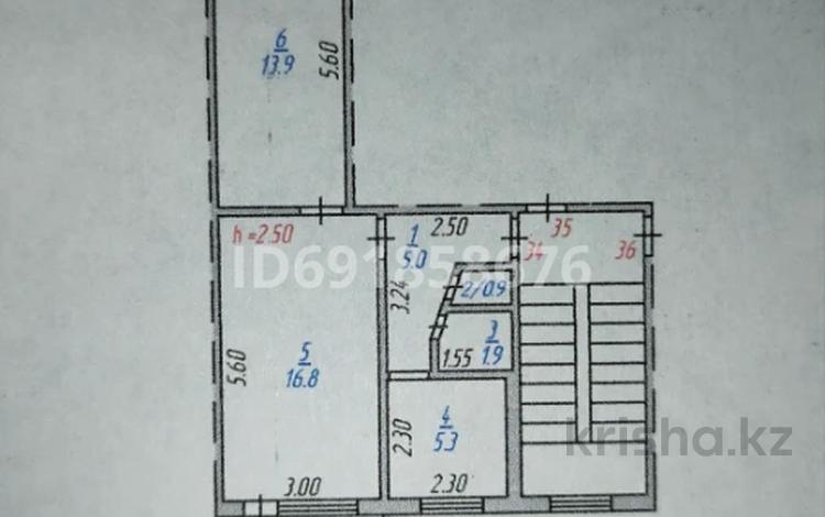 2-комнатная квартира, 44.6 м², 2/5 этаж, 6 микрорайон 17 за 8.5 млн 〒 в Темиртау — фото 2