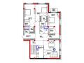 3-комнатная квартира · 138.47 м², мкр Мирас, Саина 1а/1 за ~ 351.7 млн ₸ в Алматы, Бостандыкский р-н — фото 3