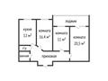 3-комнатная квартира · 82 м² · 5/6 этаж, ул. Баймагамбетова за 40 млн ₸ в Костанае — фото 20