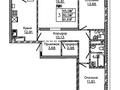 3-бөлмелі пәтер · 83.25 м² · 3/9 қабат, Толеметова 106/3 — А2, бағасы: ~ 35.7 млн ₸ в Шымкенте, Каратауский р-н — фото 2