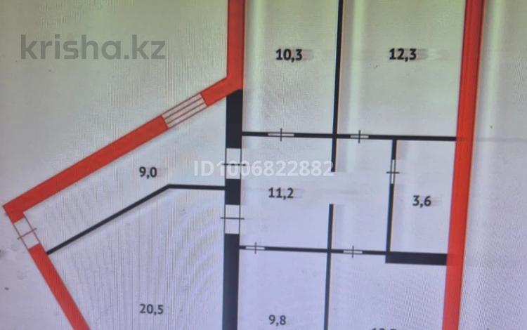 4-бөлмелі пәтер · 91 м² · 9/9 қабат, 8 микрорайон 133 — Первое кольцо, бағасы: 20 млн ₸ в Темиртау — фото 2