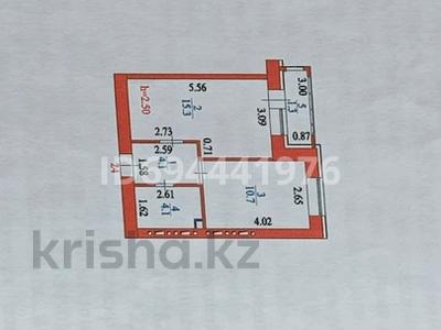 1-комнатная квартира, 36 м², 1/5 этаж, мкр Пригородный, Кабанбай батыра 105 за 15.5 млн 〒 в Астане, Есильский р-н