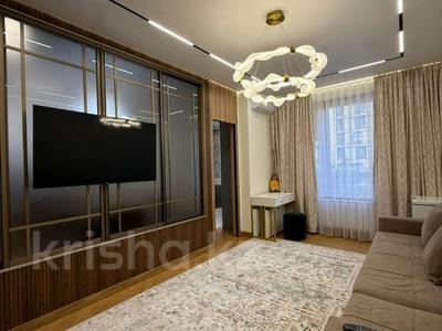 3-комнатная квартира · 72 м² · 1/16 этаж, Каныша Сатпаева за 83 млн ₸ в Алматы, Бостандыкский р-н