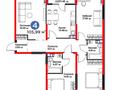 4-комнатная квартира · 106 м² · 6/6 этаж, Кайрат микрорайон 716/16 за 57 млн ₸ в Алматы, Турксибский р-н — фото 7