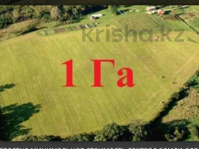 Жер телімі · 1 га, Е 689 3/3, бағасы: 100 млн ₸ в Астане, Нура р-н