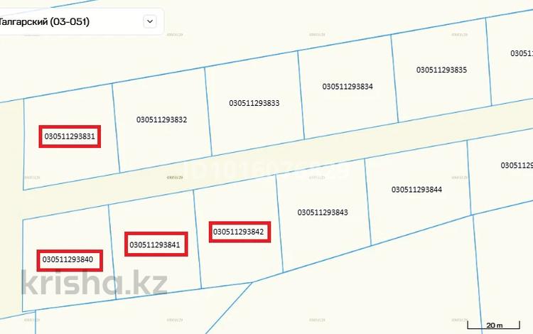 Жер телімі · 6 сотық, Тоқаш Бокин, бағасы: 9 млн ₸ в Рыскулово — фото 2
