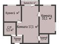 2-бөлмелі пәтер · 40 м² · 3/4 қабат, Тауелсиздик 116, бағасы: 19.9 млн ₸ в Костанае — фото 2