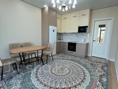 2-комнатная квартира · 48 м² · 12/15 этаж, мкр Тараз, Рыскулова за 37.3 млн ₸ в Шымкенте, Аль-Фарабийский р-н