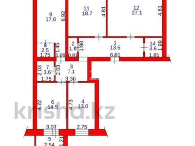 4-бөлмелі пәтер · 130 м² · 4/5 қабат, ул. Жанибека Карменова 14, бағасы: 66 млн ₸ в Семее, Красный Кордон