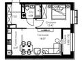 2-бөлмелі пәтер · 50.71 м² · 4/9 қабат, Туркестан 115 — НАЛИЧНЫЙ РАСЧЕТ, бағасы: ~ 26.9 млн ₸ в Алматы, Турксибский р-н — фото 4