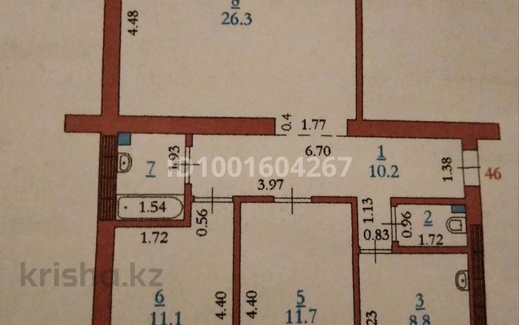 3-комнатная квартира · 76.3 м² · 1/5 этаж, Рыскулова — Сатпаева за 30.5 млн ₸ в Актобе — фото 2