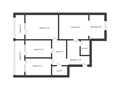 4-комнатная квартира · 107.8 м² · 4/9 этаж, Абулкасымова 84/1 за ~ 48.5 млн ₸ в Кокшетау — фото 2