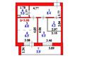 1-комнатная квартира · 41.9 м² · 5/9 этаж, Айтматова 40/1 — Мухамедханова за 27 млн ₸ в Астане, Нура р-н — фото 20