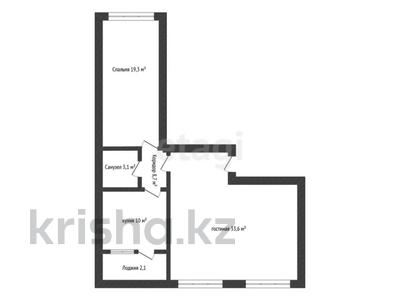 2-комнатная квартира · 77.1 м² · 1/9 этаж, мкр Береке, Мкр. Береке 38 за 23.5 млн 〒 в Атырау