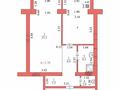 1-комнатная квартира · 53.7 м² · 2/5 этаж, мкр. Алтын орда Батыс - 2, 18 Г, кор юп 2 за 22 млн ₸ в Актобе — фото 5