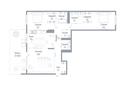3-комнатная квартира · 130.5 м² · 2/3 этаж, Мкр. Мирас 33 — БЕЗ КОМИССИИ за ~ 212.8 млн ₸ в Алматы — фото 2