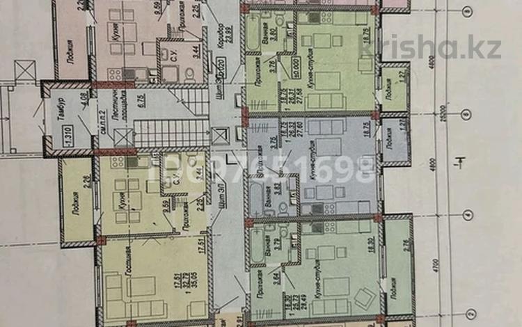 1-бөлмелі пәтер, 27.26 м², 3/5 қабат, Республика 1/1a — Мечта , акимат ,садик , школа, бағасы: 8 млн 〒 в Косшы — фото 3