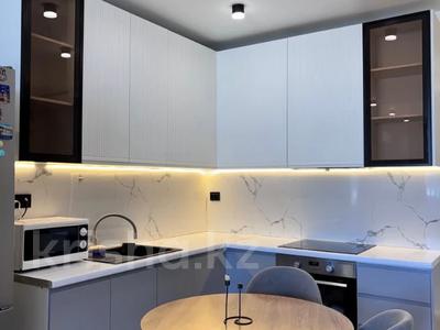 2-комнатная квартира · 60 м² · 10/12 этаж, Сатпаева 90 — Туркебаева за 53 млн ₸ в Алматы, Бостандыкский р-н