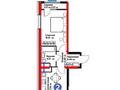 2-бөлмелі пәтер · 45 м² · 7/12 қабат, Байдибек би 115/10 — Парк Наурыз, бағасы: 30 млн ₸ в Шымкенте, Каратауский р-н — фото 8