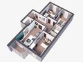 3-бөлмелі пәтер · 130.1 м² · 9/9 қабат, мкр Нурсая, Елорда 19/2 — Возле НИШ, бағасы: 48 млн ₸ в Атырау — фото 11