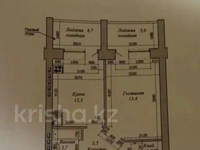 1-комнатная квартира, 43 м², 9/10 этаж, мкр. Алтын орда, молдагулова за 14.5 млн 〒 в Актобе, мкр. Алтын орда