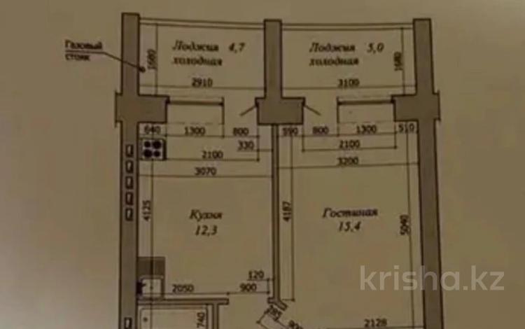 1-комнатная квартира, 43 м², 9/10 этаж, мкр. Алтын орда, молдагулова за 14.5 млн 〒 в Актобе, мкр. Алтын орда — фото 2
