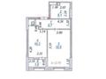 1-комнатная квартира · 39 м² · 4/22 этаж, Роза Багланова 6 за 220 000 ₸ в Астане, Нура р-н — фото 2