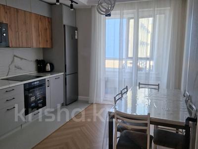 2-комнатная квартира · 85 м² · 5/12 этаж · помесячно, Торекулова 91 за 400 000 〒 в Алматы, Алмалинский р-н