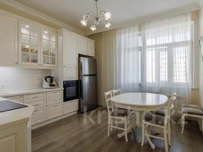 4-бөлмелі пәтер · 124 м² · 4/9 қабат, Мәңгілік Ел 52, бағасы: 86.5 млн ₸ в Астане, Есильский р-н