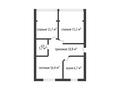 3-бөлмелі пәтер · 64.5 м² · 4/5 қабат, рыскулова, бағасы: 17.6 млн ₸ в Актобе — фото 13