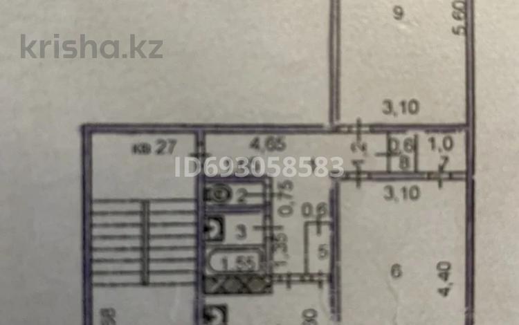 2-комнатная квартира, 52 м², 4/5 этаж, Тынабвева 5 — Кунаева - Тынабвева за 23 млн 〒 в Шымкенте, Туран р-н — фото 2