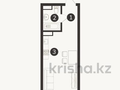 1-бөлмелі пәтер · 25.7 м² · 3/7 қабат, Естай, бағасы: 13.5 млн ₸ в 