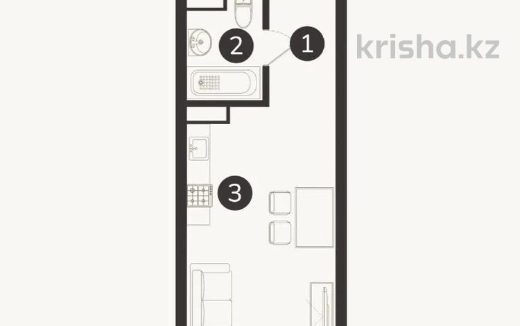1-бөлмелі пәтер · 25.7 м² · 3/7 қабат, Естай, бағасы: 13.5 млн ₸ в  — фото 2