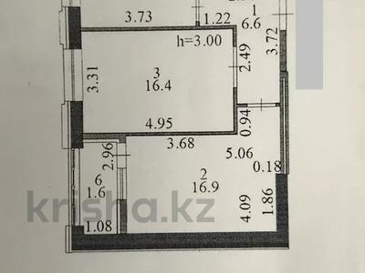2-бөлмелі пәтер · 57 м² · 3/9 қабат, Култегин 4, бағасы: 43.5 млн ₸ в Астане, Нура р-н